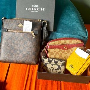 New handbags … selling everything together